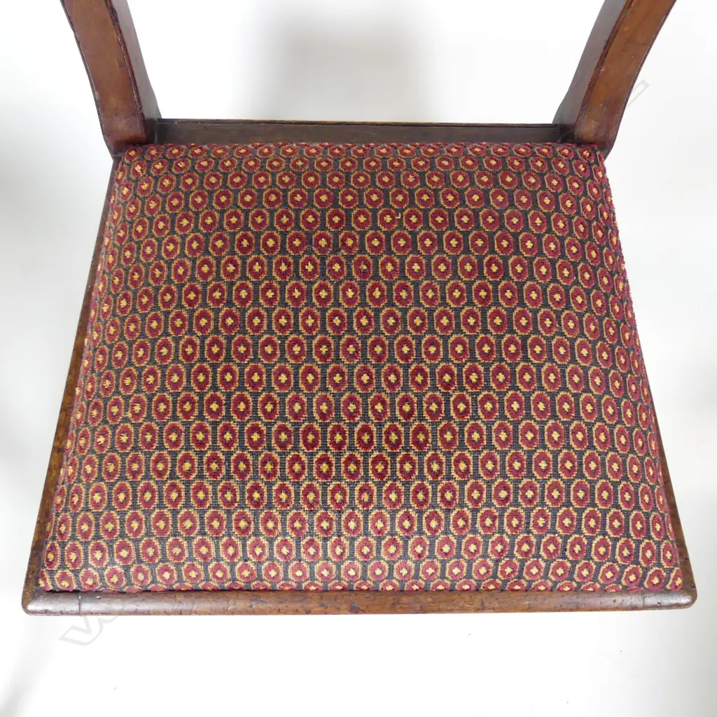 A set of six William IV mahogany dining chairs Image 1++