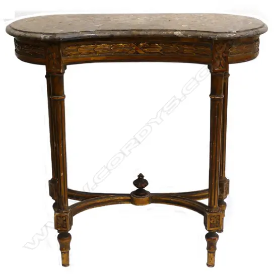 A French style console table