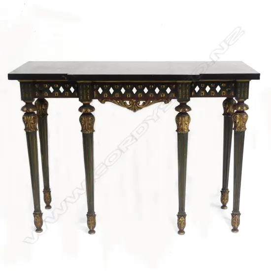 A French style console table