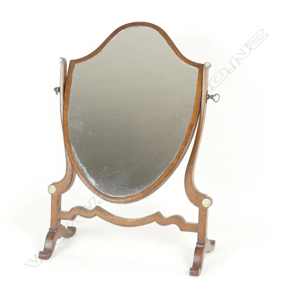 An Edwardian toilet mirror Image 1++