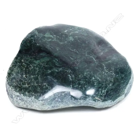 A pounamu boulder