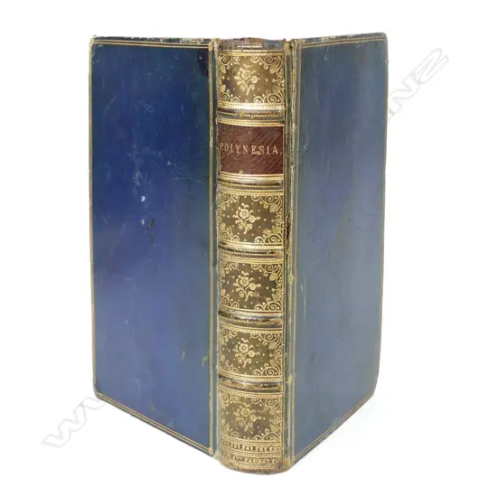 An antique book by George French Angas 'Polynesia; a popular description...'