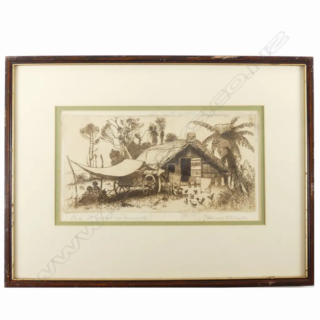 An etching by Trevor Lloyd (1863-1937) Image 1++