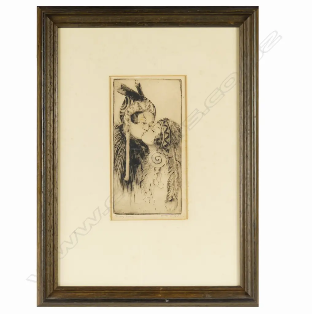 An etching by Trevor Lloyd (1863-1937) Image 1++