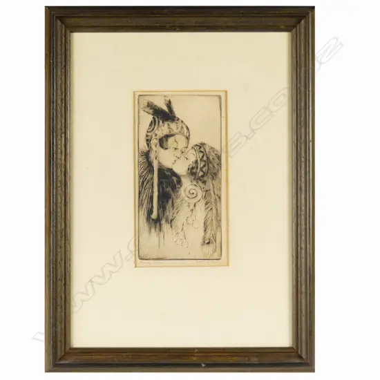 An etching by Trevor Lloyd (1863-1937)