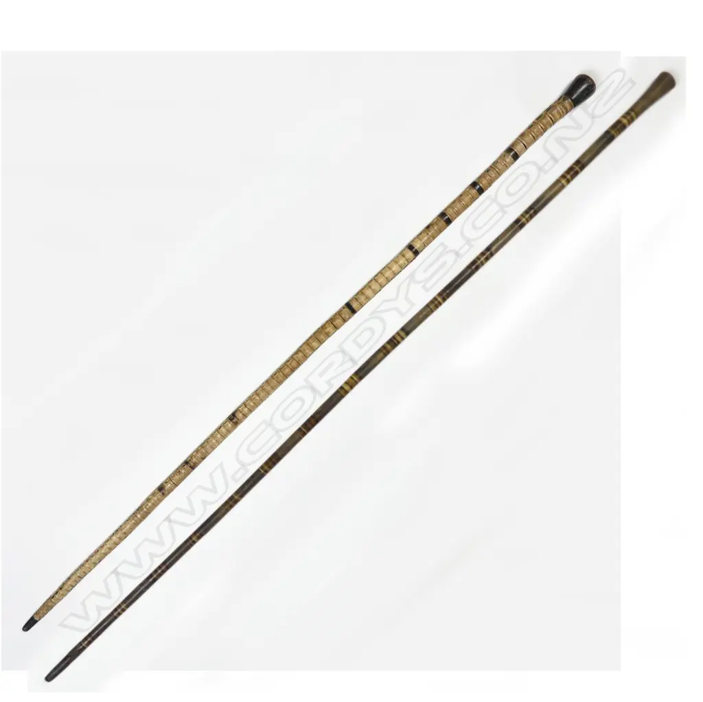 Two vintage sectional walking sticks Image 1++