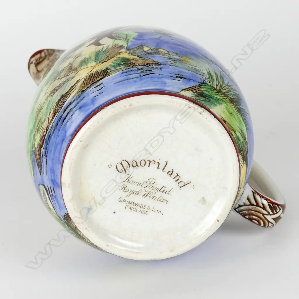 A Grimwades 'Maoriland' jug Image 1++