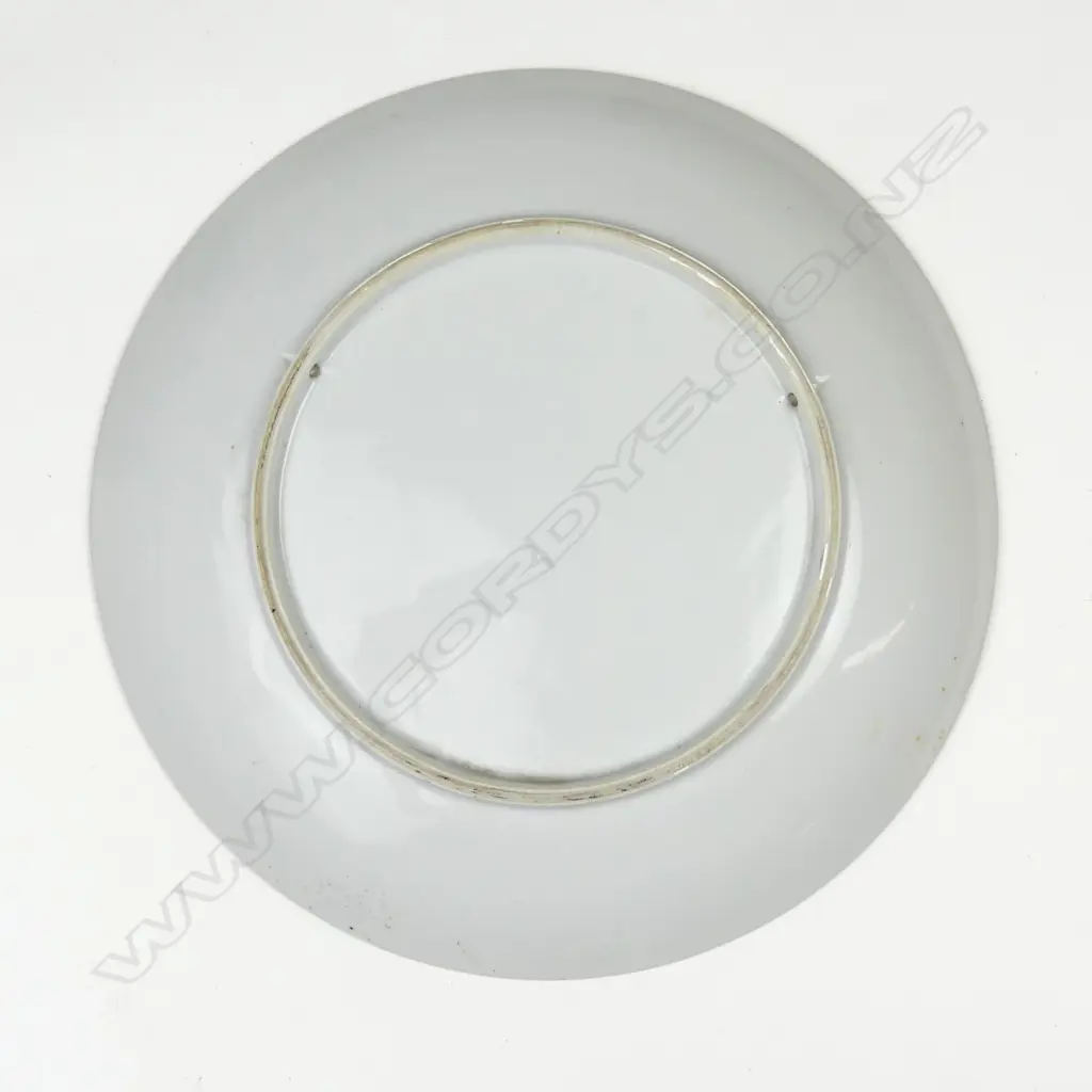 A Continental porcelain Maori souvenir ware plate Image 1++