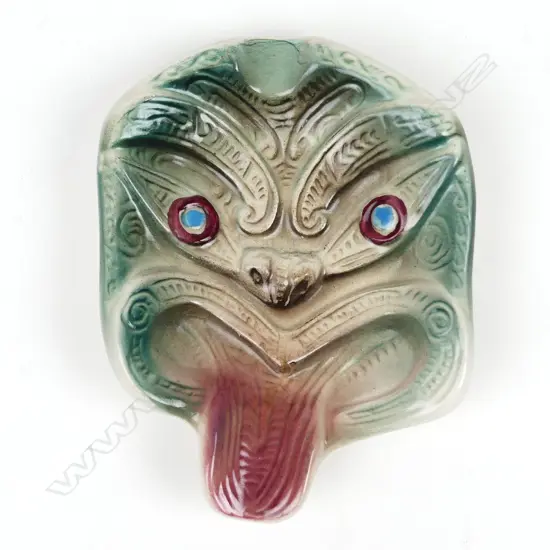 A Titian Studios tiki mask ashtray