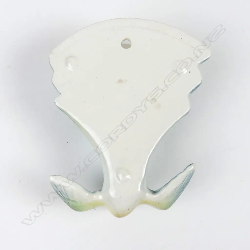 Titian Studio fantail wall vase SMALL HAIRLINE BACK RIGHT CORNER Image 1++