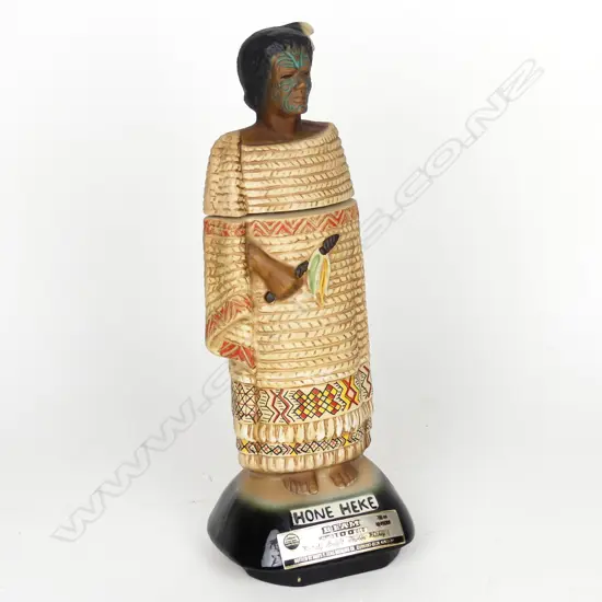 A Jim Beam 'Hone Heke' decanter