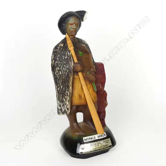 A Jim Beam 'Hongi Hika' decanter