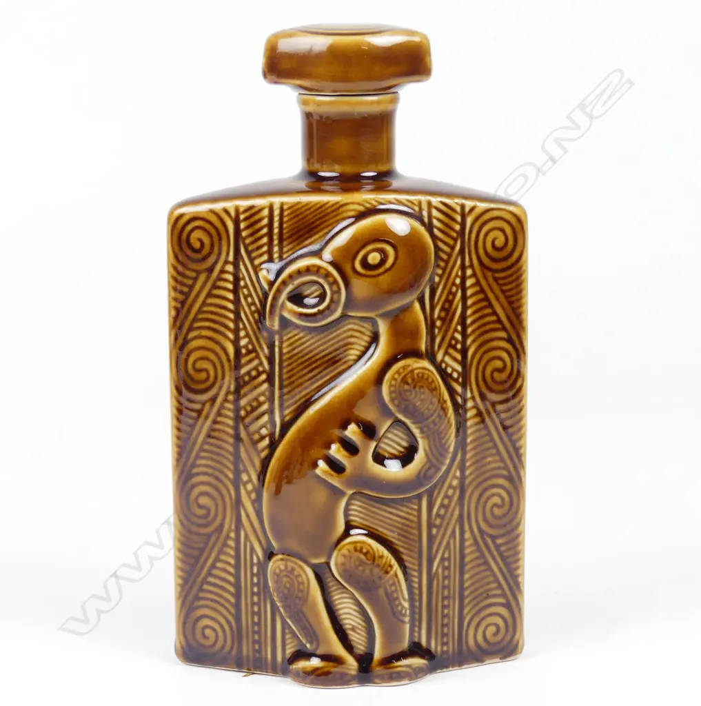 A Parker Pottery wine bottle for Lincoln Wines Image 1++