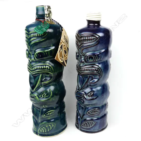 A Crown Lynn Ti-Toki liqueur bottle