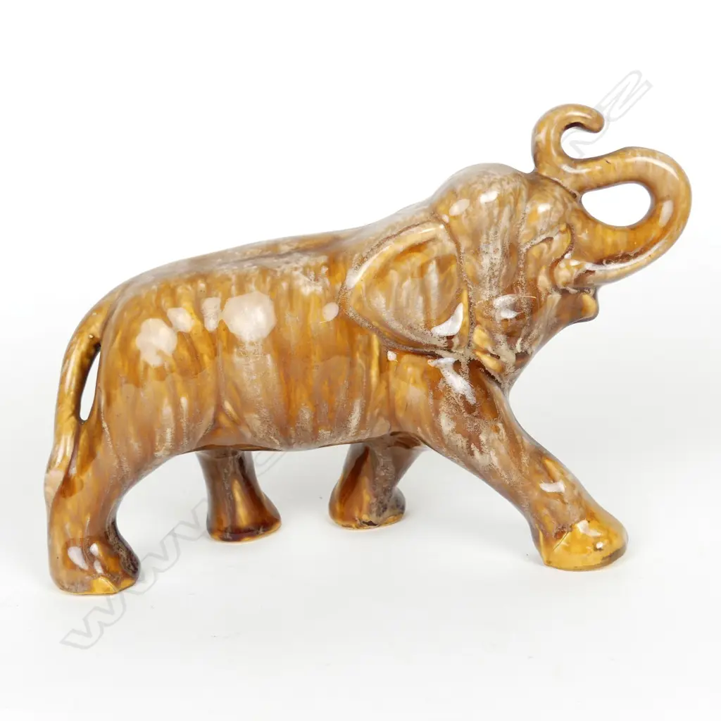 An early Crown Lynn large elephant Image 1++