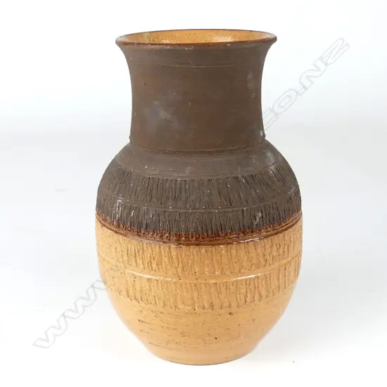 A Crown Lynn Arthur Rhodes vase