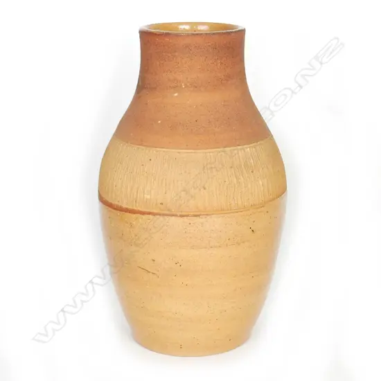 A Crown Lynn Arthur Rhodes tall vase