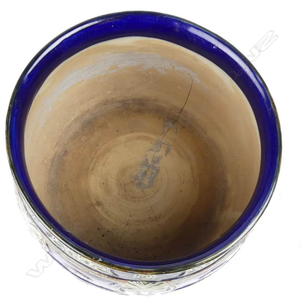 A Royal Doulton stoneware 'Kia-Ora' Maori Art jardiniere Image 1++