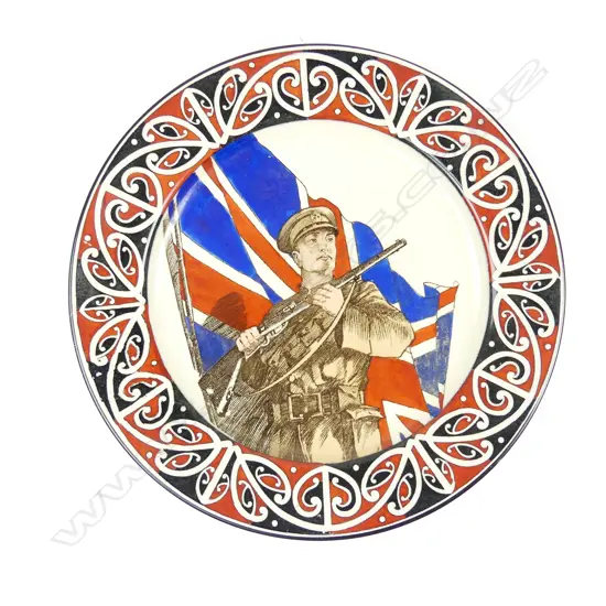 A Royal Doulton rack plate