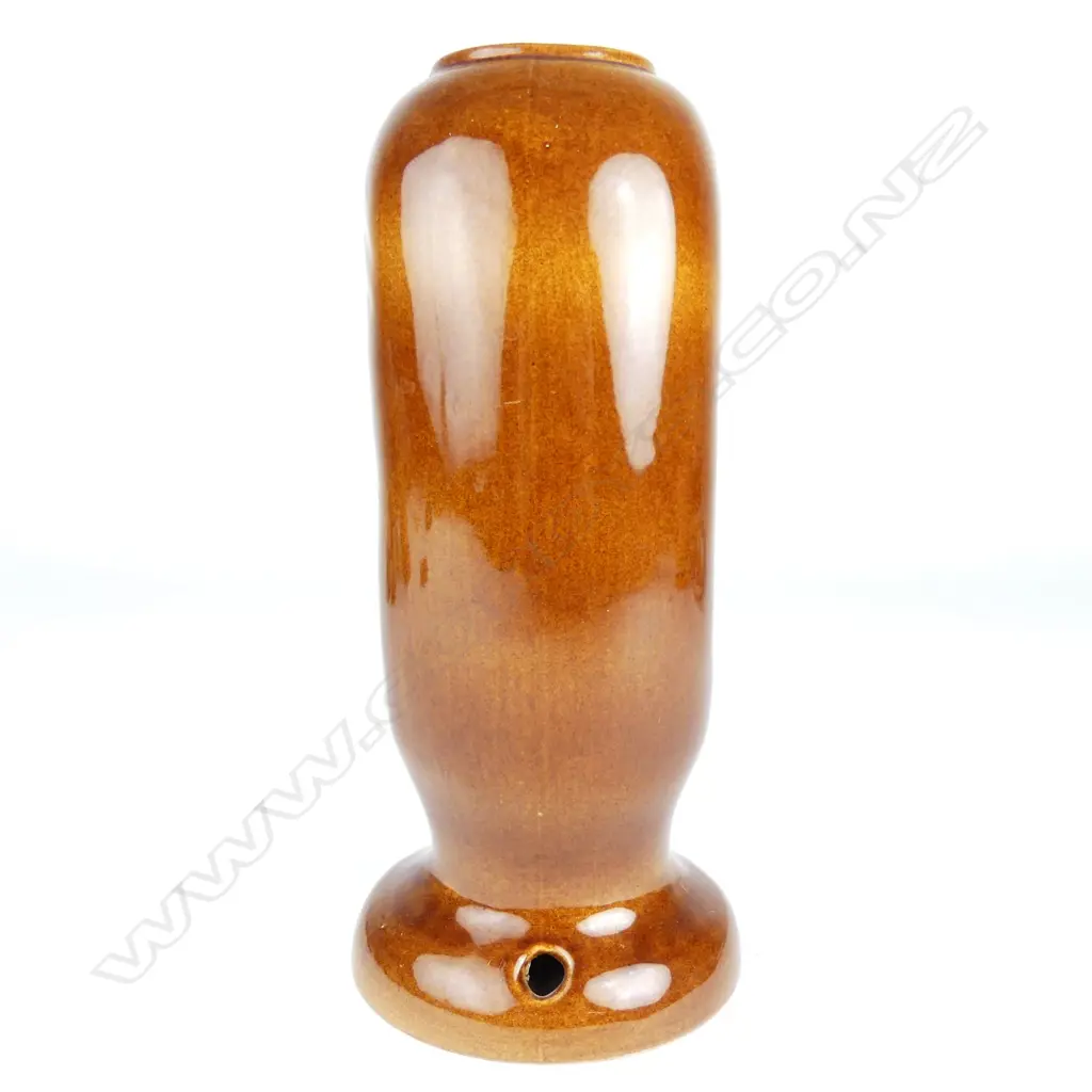 Crown Lynn rare Wharetana Maori Art Pottery 'Mask' lamp base Image 1++