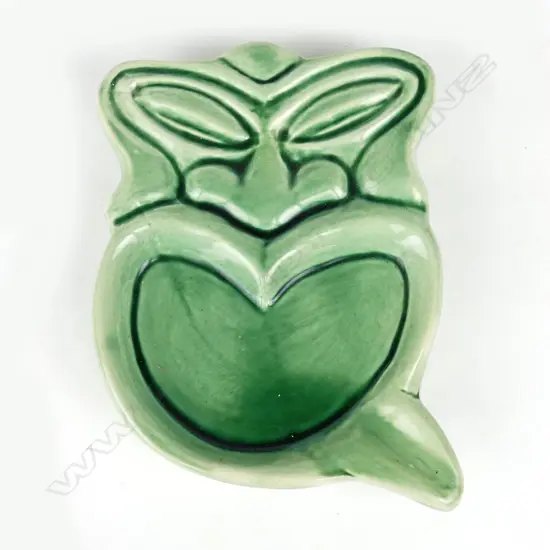 A Crown Lynn Wharetana ware Hei Tiki ashtray
