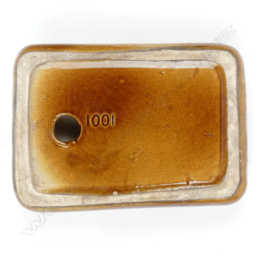 A Crown Lynn Wharetana 'Maori Art Pottery' 'Hei Tiki' ashtray Image 1++