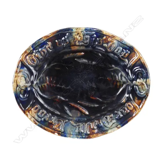 A Milton Pottery bread plate