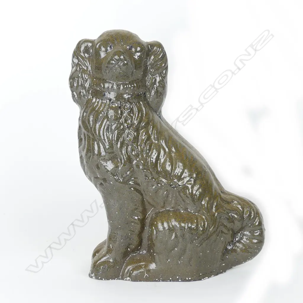 An N.Z. colonial late 19thC mantel dog Image 1++