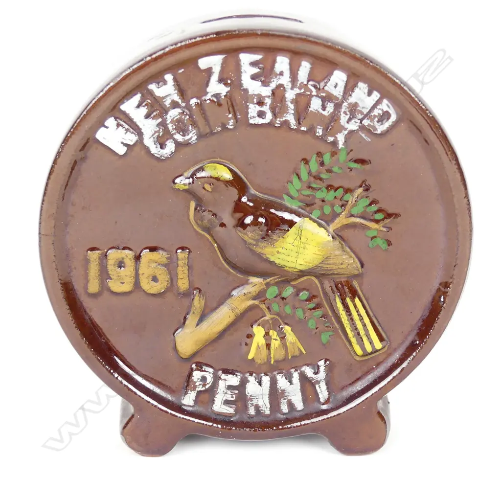 An uncommon 'New Zealand Coin Bank' Image 1++