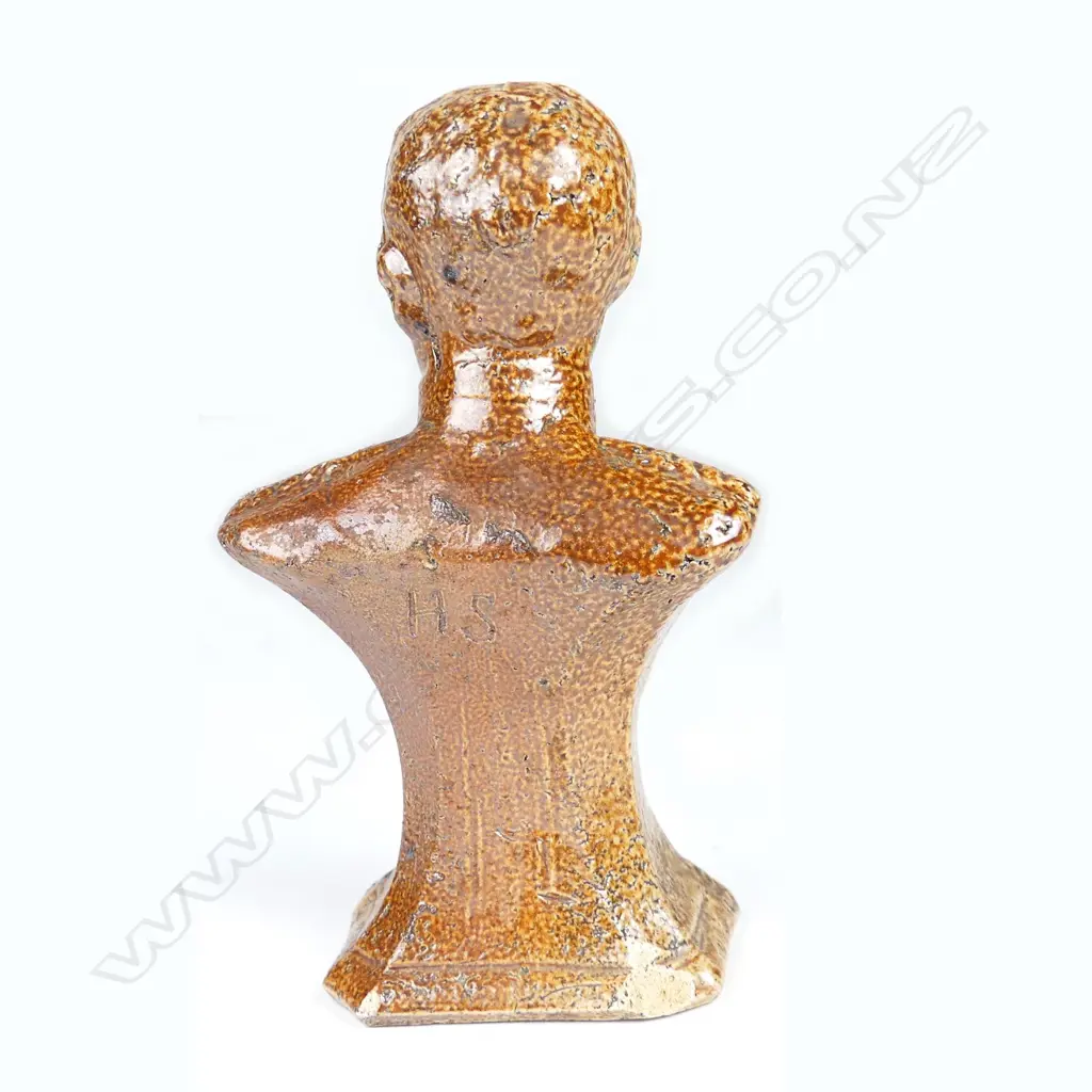 A c.1900 salt glazed bust of 'Lord Kitchener' Image 1++