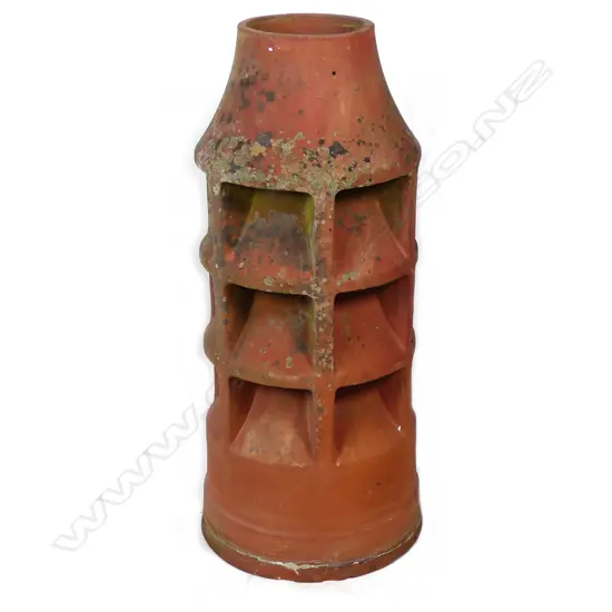A terracotta chimney