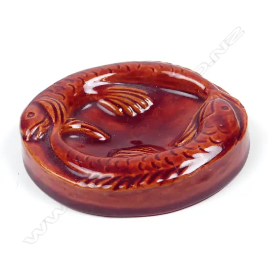 Olive Jones sculpted twin fish pin dish