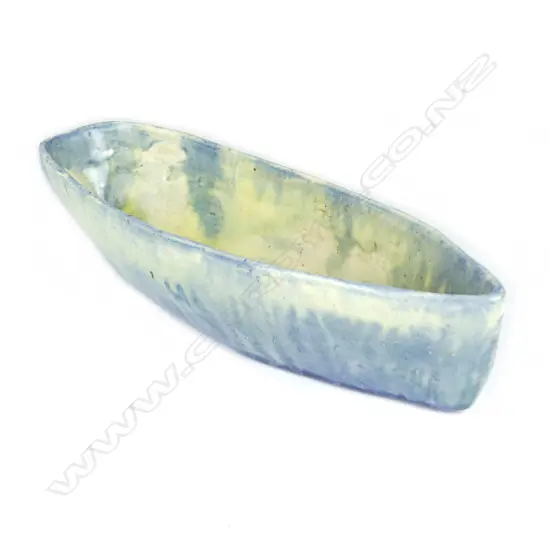 A Briar Gardner uncommon boat form bowl