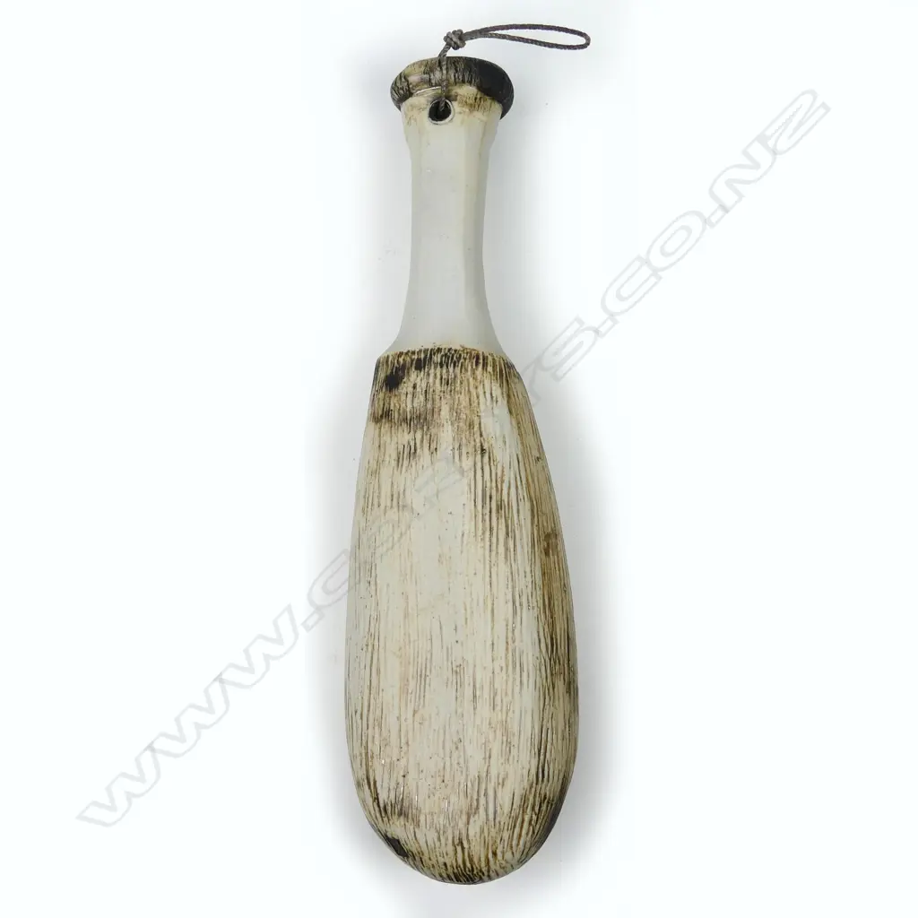 An early Chester Nealie patu form wall vase Image 1++