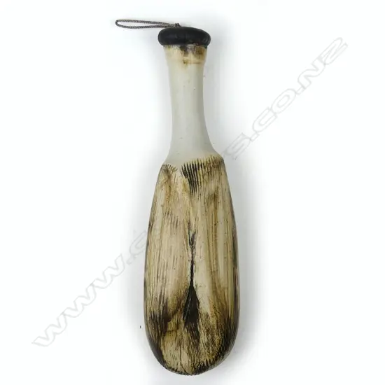 An early Chester Nealie patu form wall vase