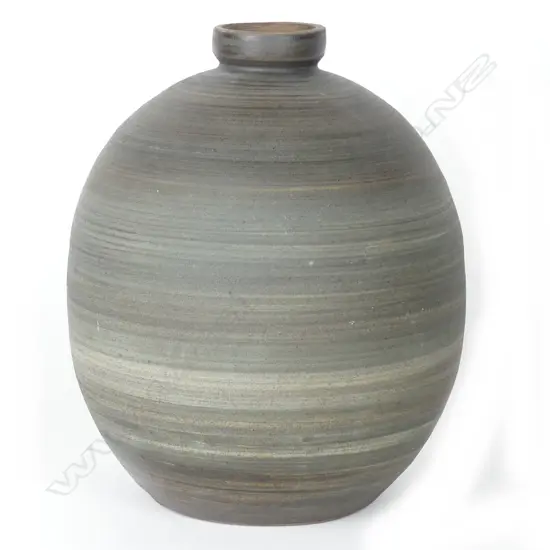 A Patricia Perrin ovoid vase