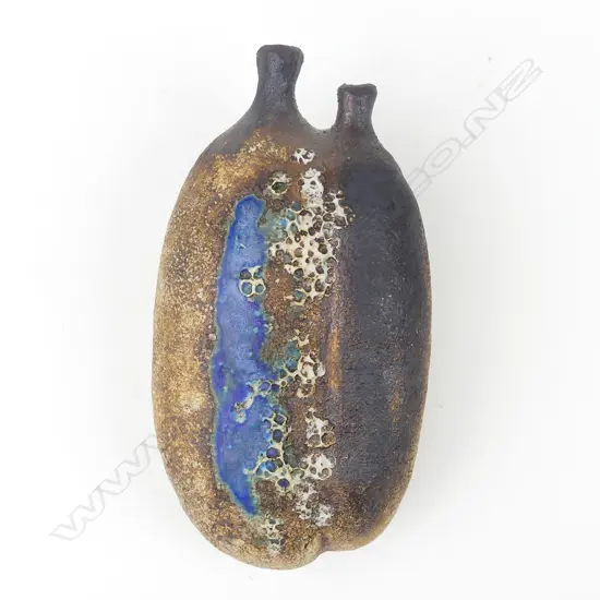 A Doris Dutch double aperture wall vase