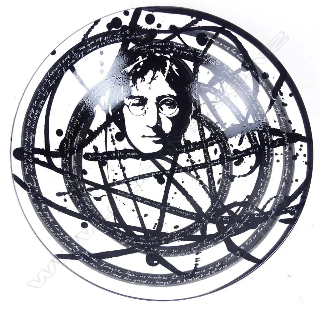 A large Jengis Poor pottery bowl Image 1++