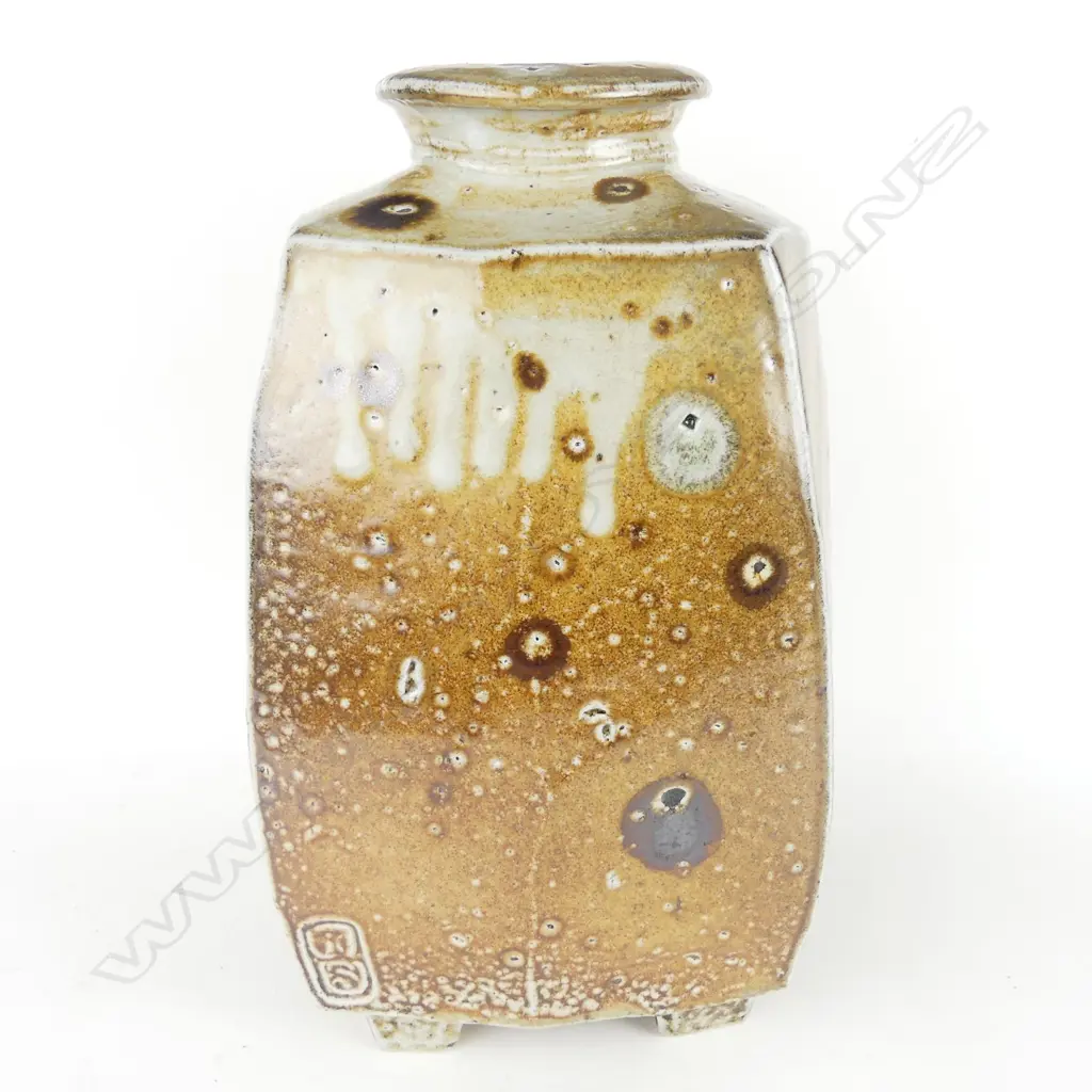 A Toby Stafford salt-glazed vase Image 1++