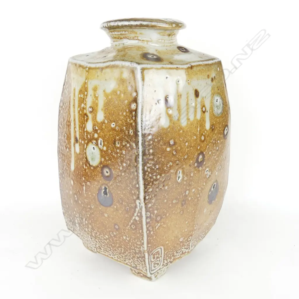 A Toby Stafford salt-glazed vase Image 1++