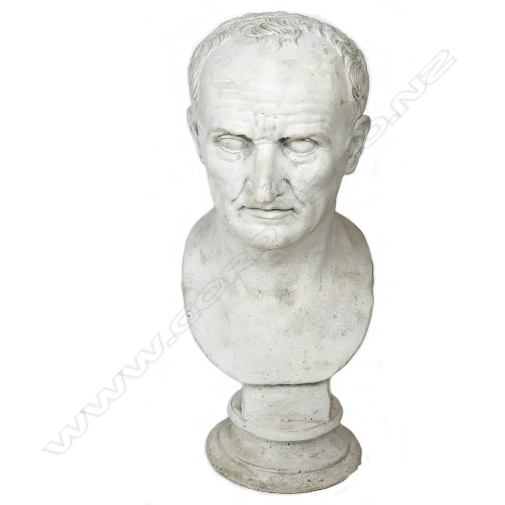 A Roman plaster bust Image 1++