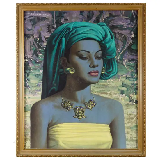 Vintage art print by Vladimir Tretchikoff