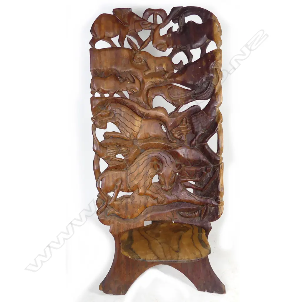 An African Bantu seat Image 1++