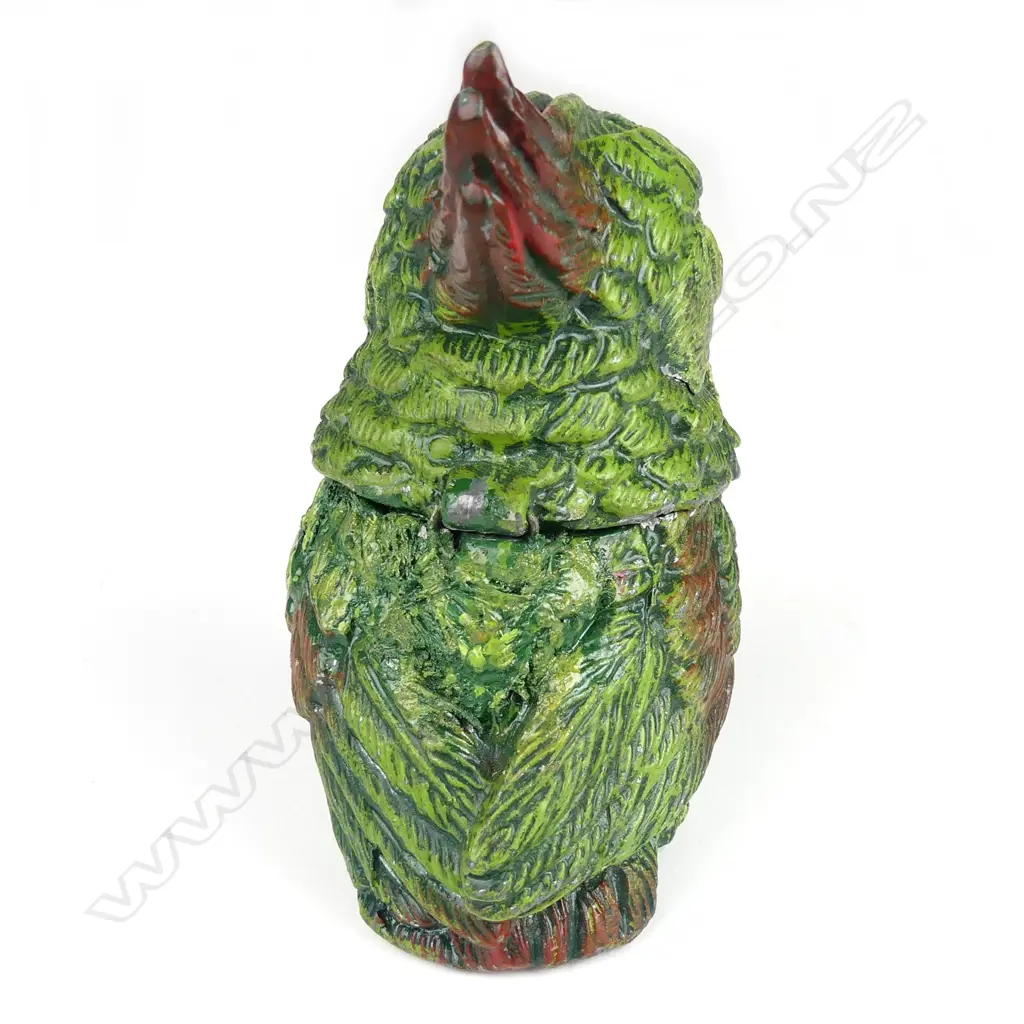 A German lead parrot money bank Image 1++