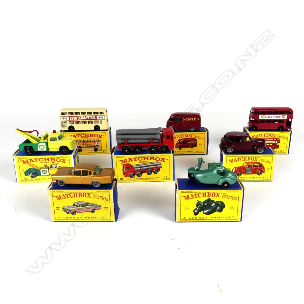 Eight boxed Lesney 'Matchbox' Series model vehicles Image 1++