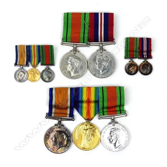 A WWI/WWII medal group to Lieut W Cornish