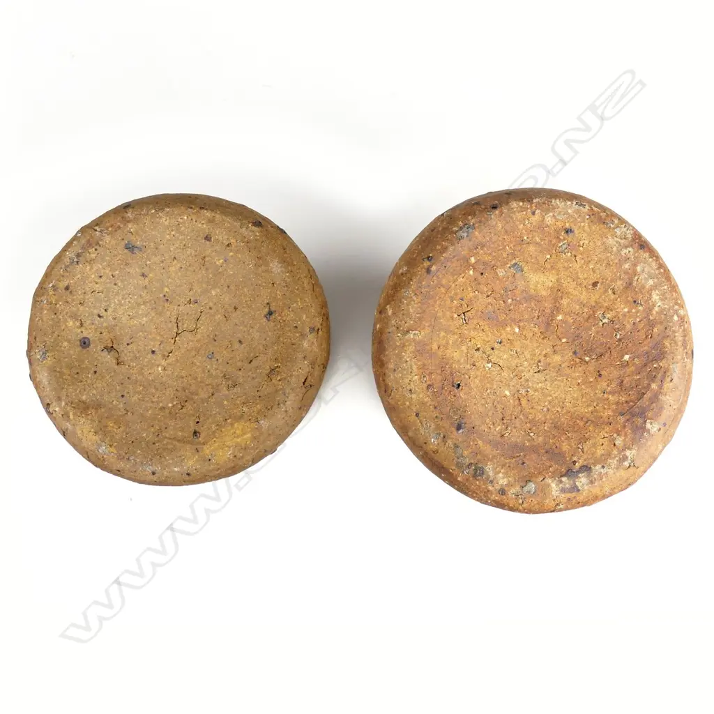 Two Andrew van der Putten lidded jars Image 1++