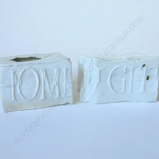 Raewyn Atkinson 'Homelight' two piece sculpture