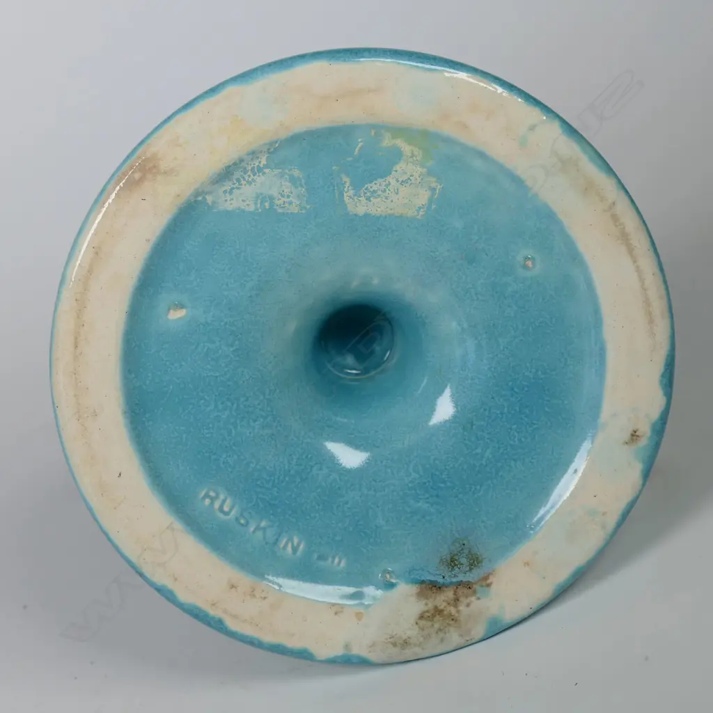 A 1911 Ruskin column candlestick, Image 1++