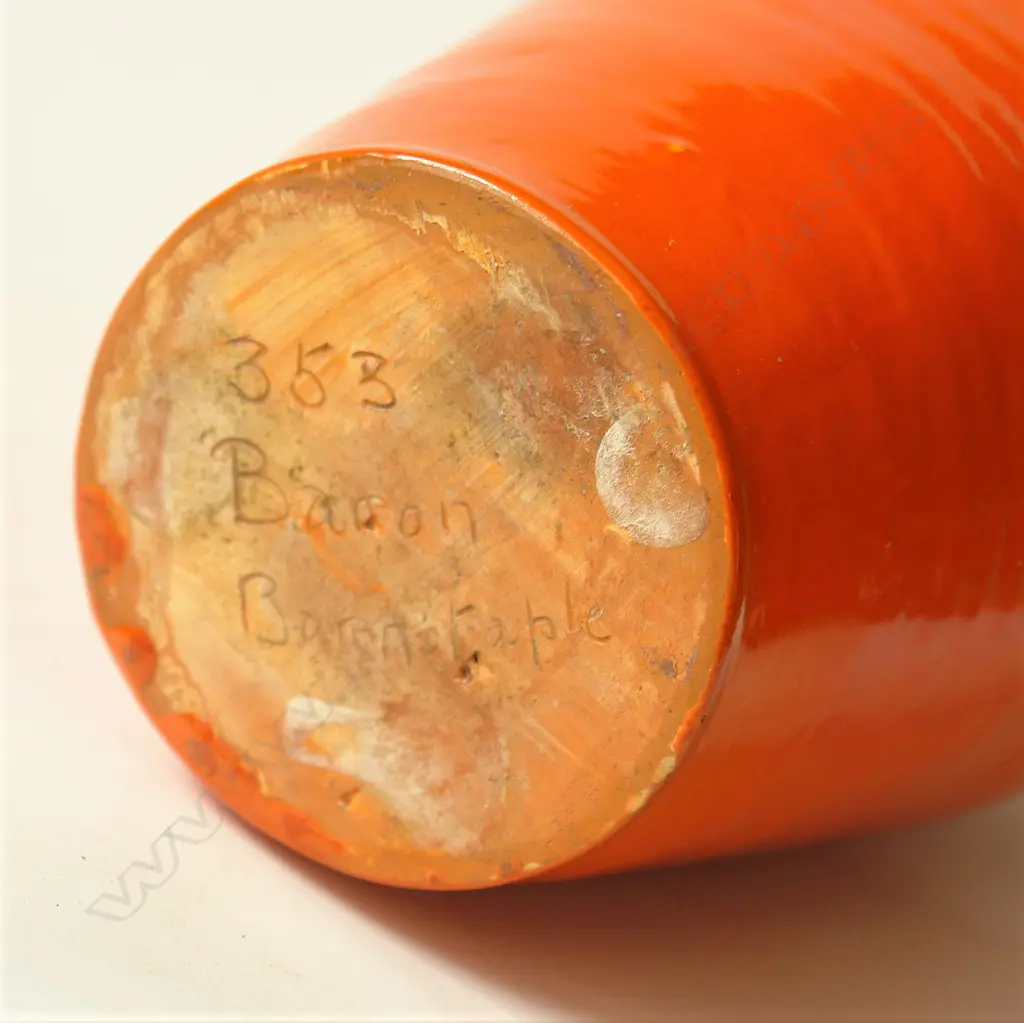 A Baron Barnstaple Arts & Crafts pottery vase Image 1++